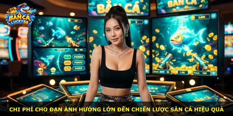 Chi phí cho đạn ảnh hưởng lớn đến chiến lược săn cá hiệu quả