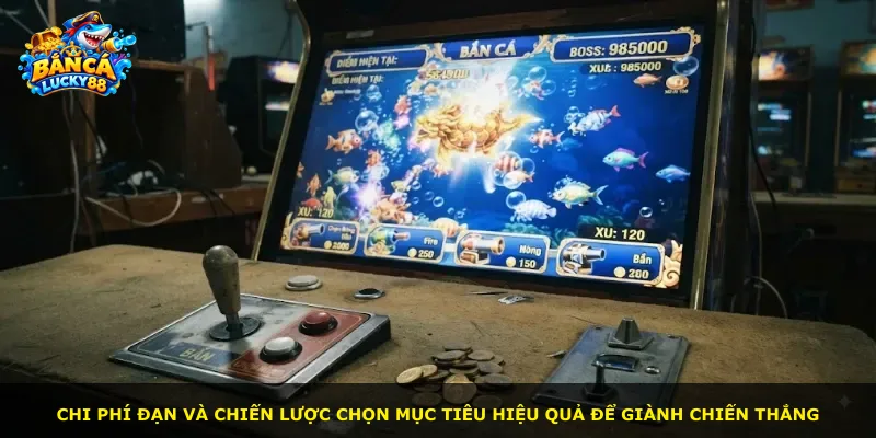 Chi phí đạn và chiến lược chọn mục tiêu hiệu quả để giành chiến thắng