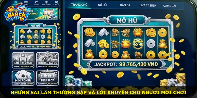 Những sai lầm thường gặp và lời khuyên cho người mới chơi
