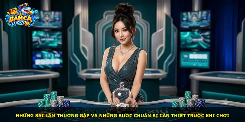Những sai lầm thường gặp và những bước chuẩn bị cần thiết trước khi chơi