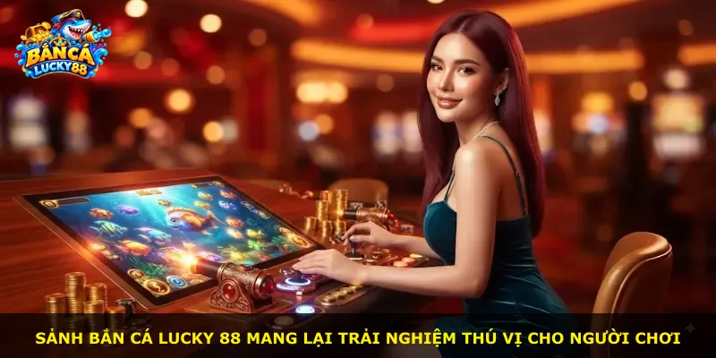 Sảnh bắn cá Lucky 88 mang lại trải nghiệm thú vị cho người chơi