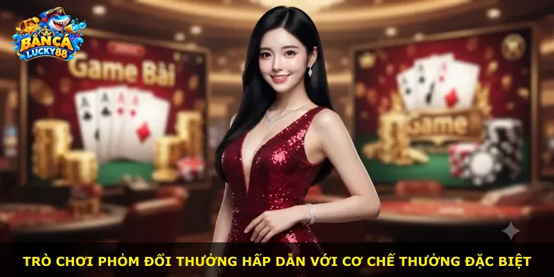 Trò chơi phỏm đổi thưởng hấp dẫn với cơ chế thưởng đặc biệt