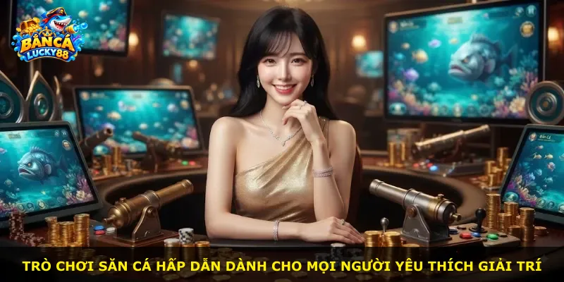 Trò chơi săn cá hấp dẫn dành cho mọi người yêu thích giải trí